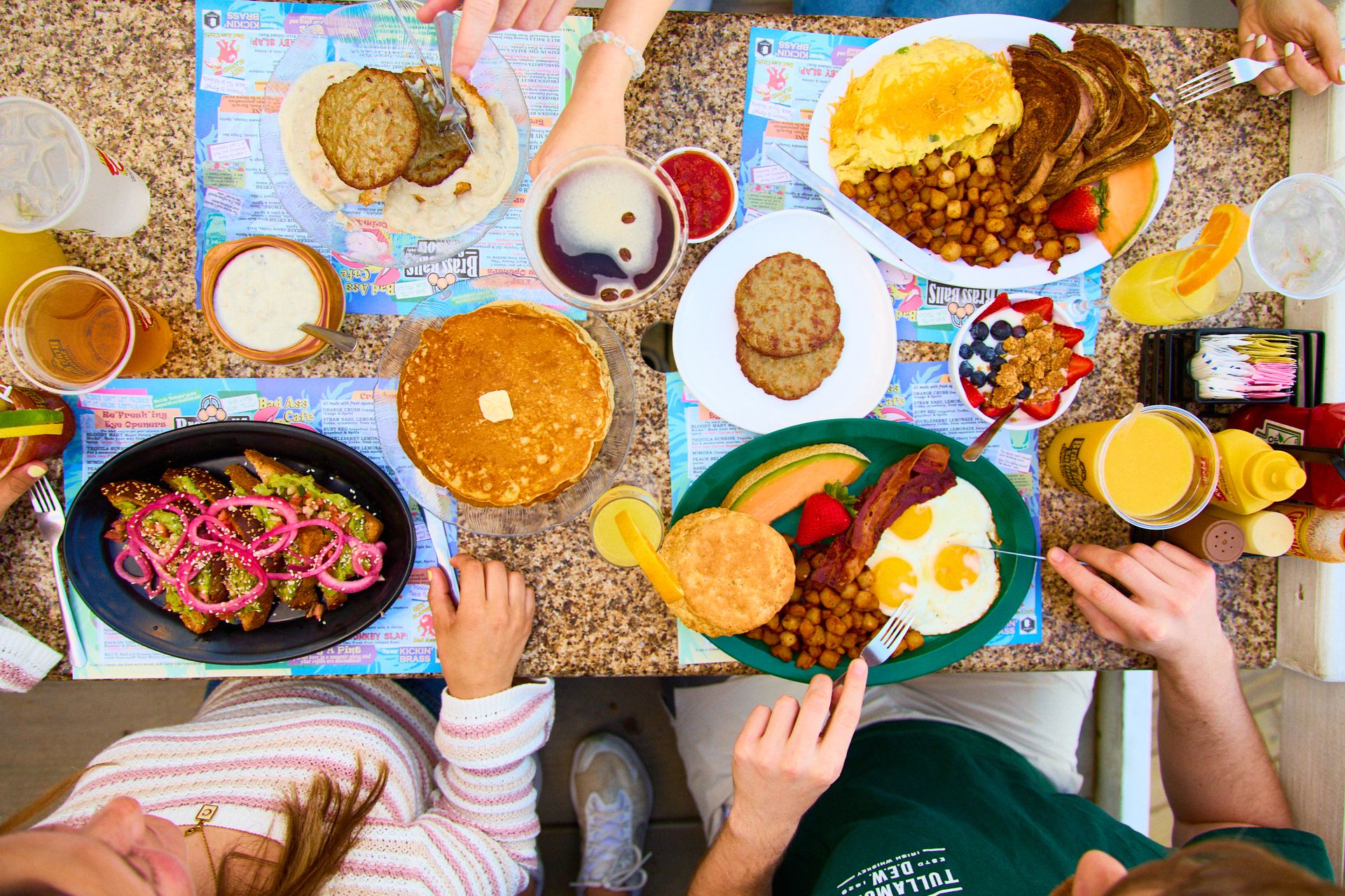 Brass Balls Saloon - Breakfast