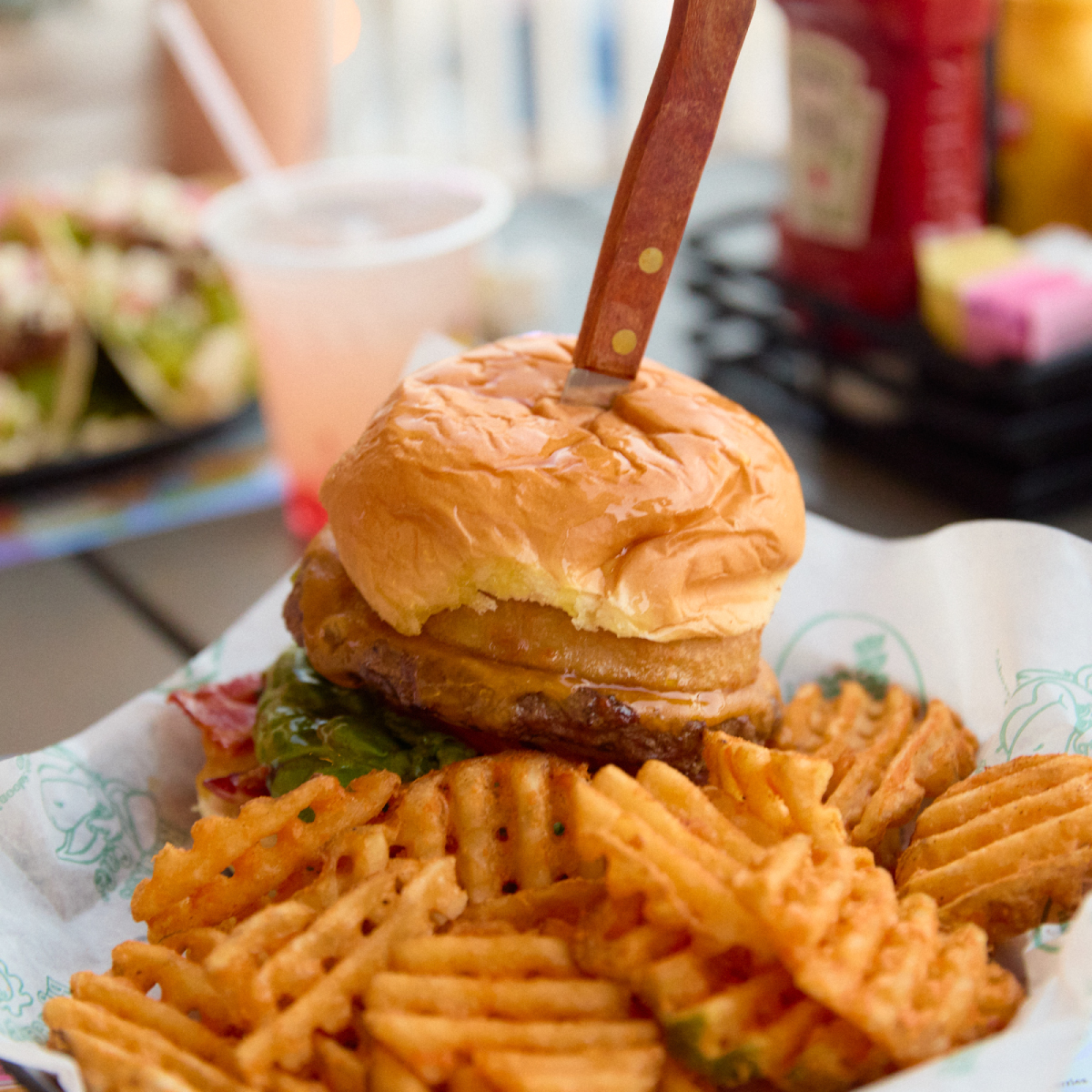 Brass Balls Saloon - The Burgers!